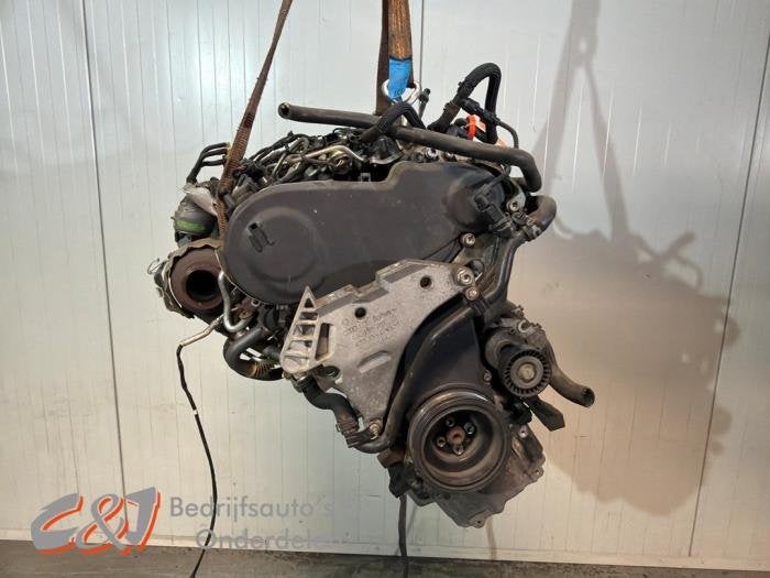 Motor van een Volkswagen Caddy, Auto-onderdelen, Gebruikt, -, Volkswagen, -