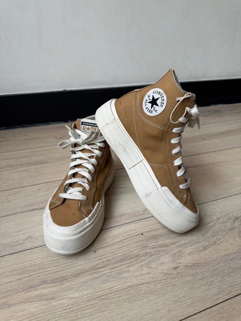 Converse Chuck Taylor All Star cruise Hi – maat 42.5 camel, Enlèvement ou Envoi, Sneakers et Baskets, Comme neuf, Brun
