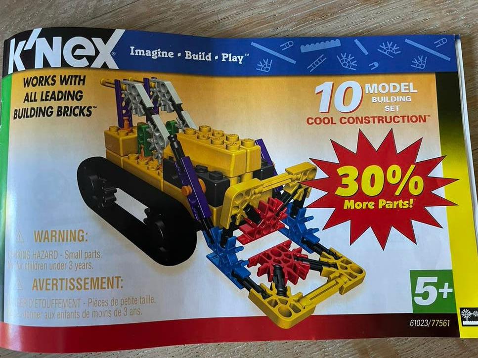 Knex bouwdoos, Ophalen, Zo goed als nieuw