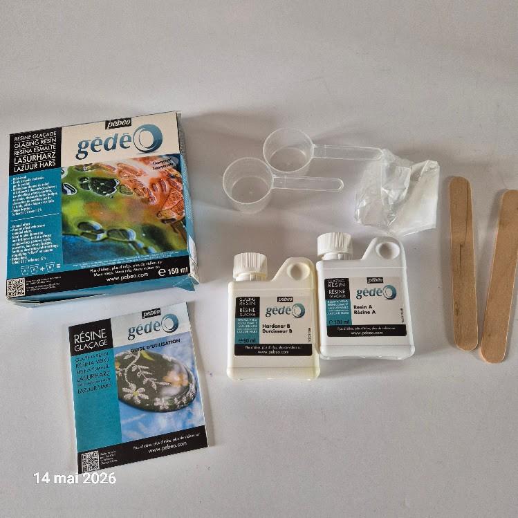 Kit résine glaçage 150 ml Pebeo,  loisirs créatifs, Hobby & Loisirs créatifs, Bricolage, Neuf, Matériel de bricolage, Fait main