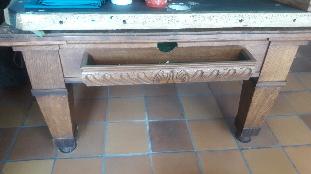 tapbiljart, Sport en Fitness, Biljarten en Poolen, Ophalen, Gebruikt, Biljarttafel