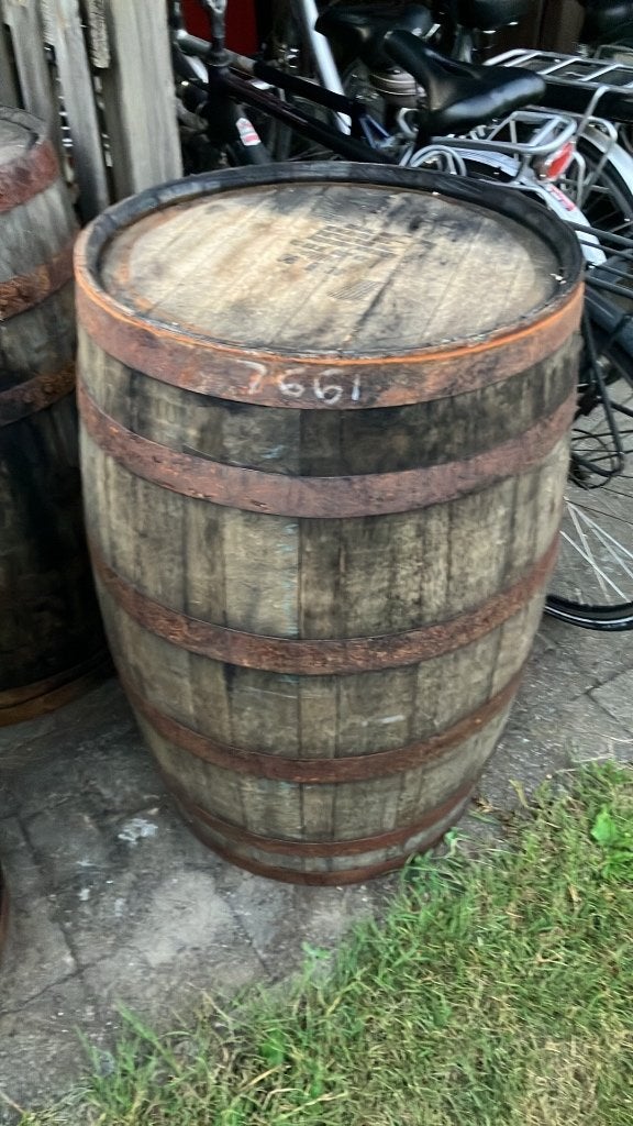 Houten eiken whisky vaten, Enlèvement, Utilisé
