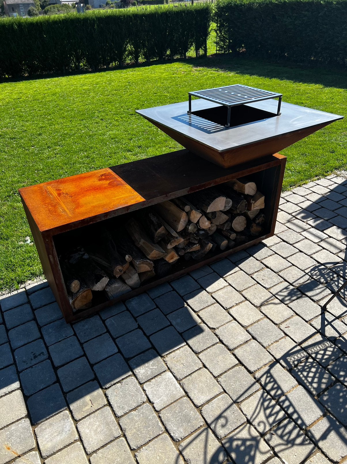 Bbq brasero plancha, Enlèvement, Comme neuf