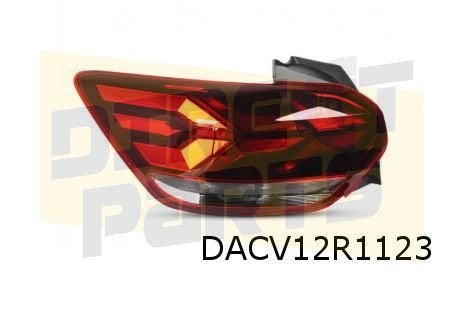 Dacia Sandero (1/21-) Achterlicht Links (zonder fittingplaat, -, -, -, Envoi