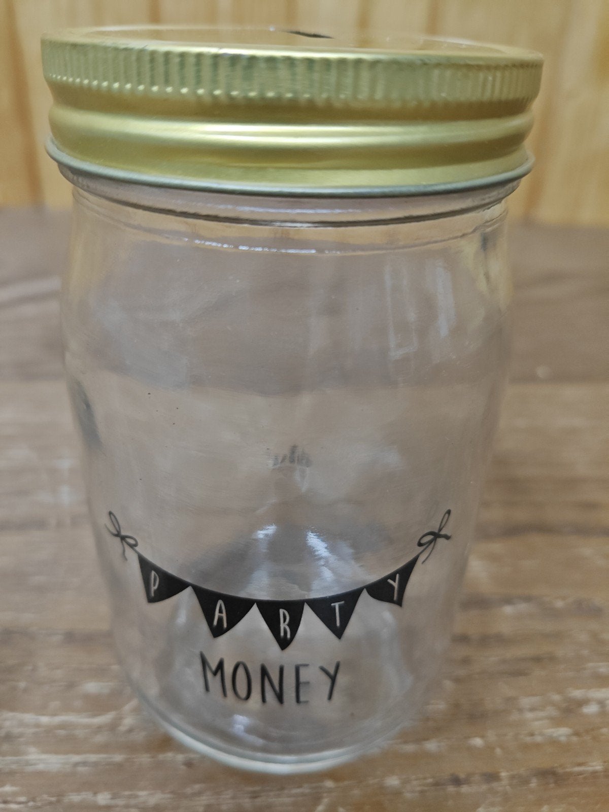 Spaarpot "Party Money", Ophalen, Zo goed als nieuw, Overige materialen, Overige thema's