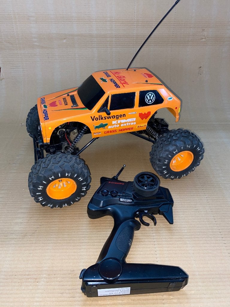 Radiocommandée RC x-crawler 1/10 VW golf 1, Échelle 1:10, Voiture off road, Enlèvement, Utilisé