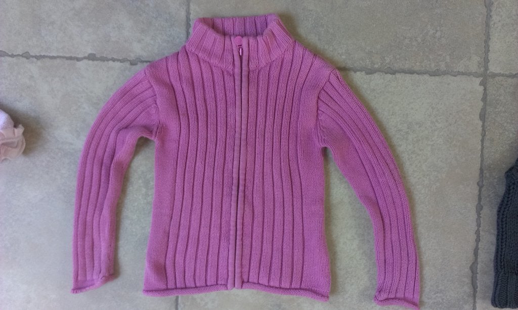 Mooie framboos roze gilet mt 116, Enfants & Bébés, Vêtements enfant | Taille 116, Enlèvement ou Envoi, Pull ou Veste, JBC, Utilisé