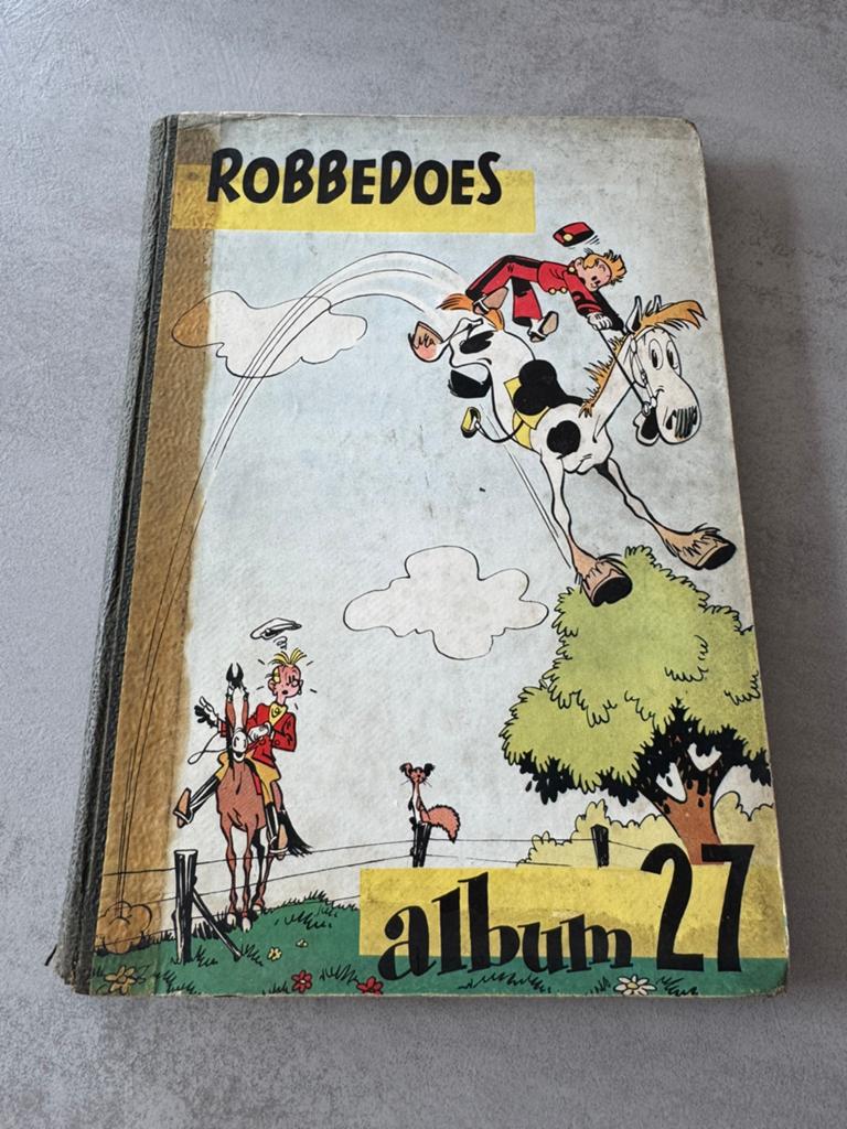 VERKOCHT Robbedoes Vintage album 29 Dupuis (1949), Livres, BD, Une BD, Enlèvement ou Envoi, Utilisé