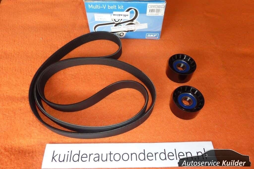 Multiriem + looprollen Renault espace 2,2DCI Skf Nieuw, -, Renault, -, Nieuw