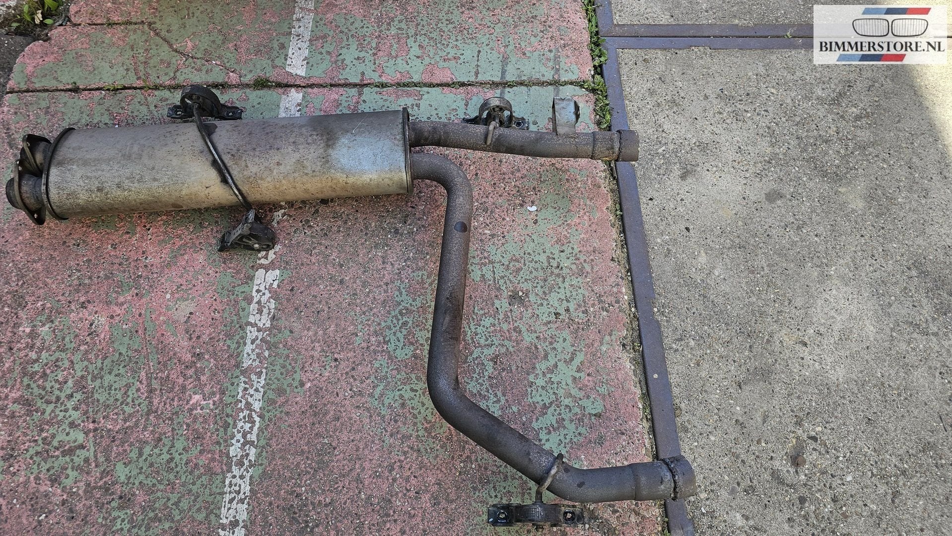uitlaat midden demper BMW X5 E53 4,4i 18107500543 7500543, -, Utilisé, -, Enlèvement ou Envoi