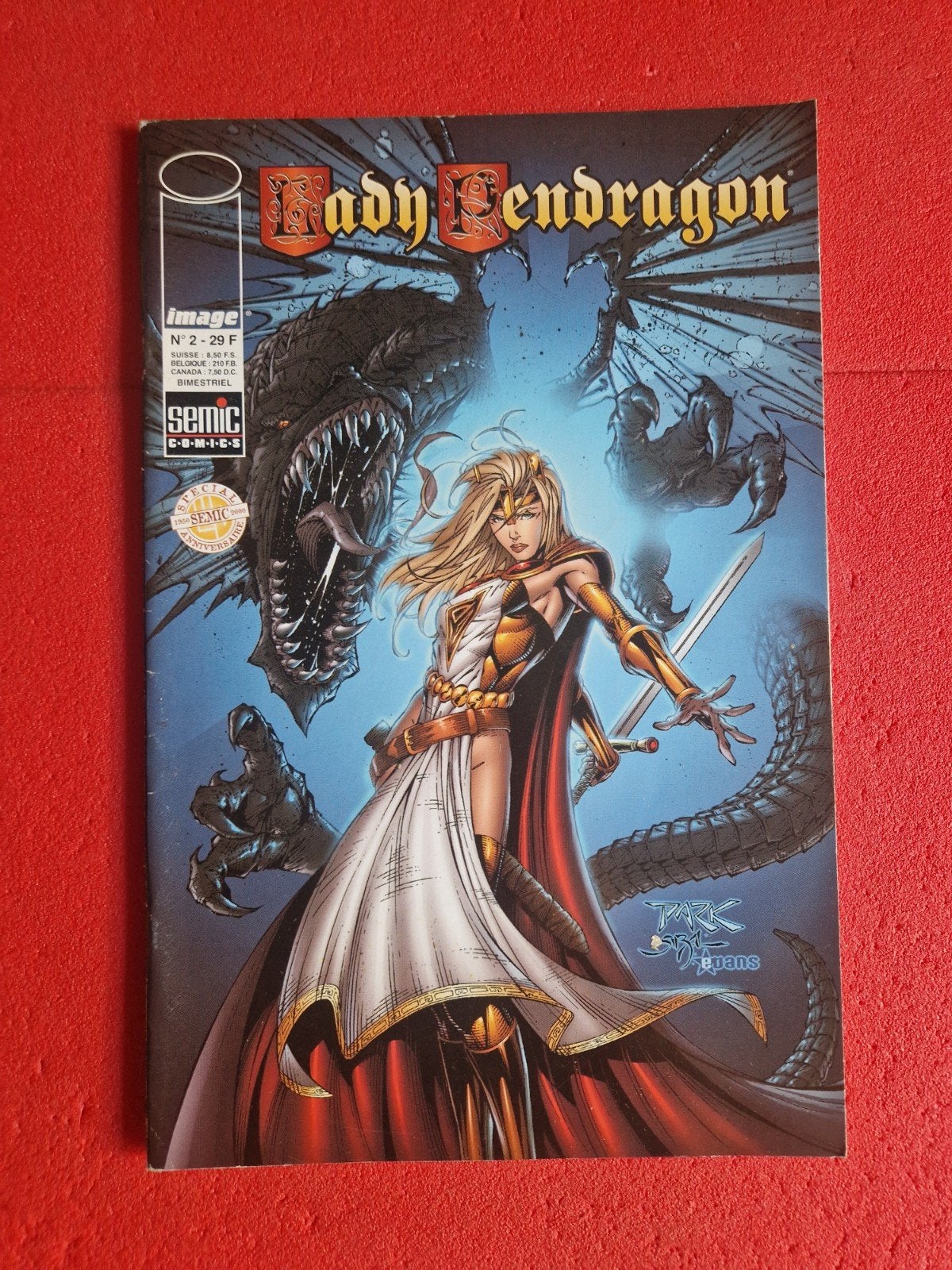 bd comics lady pendragon 2, Boeken, Stripverhalen, Ophalen of Verzenden