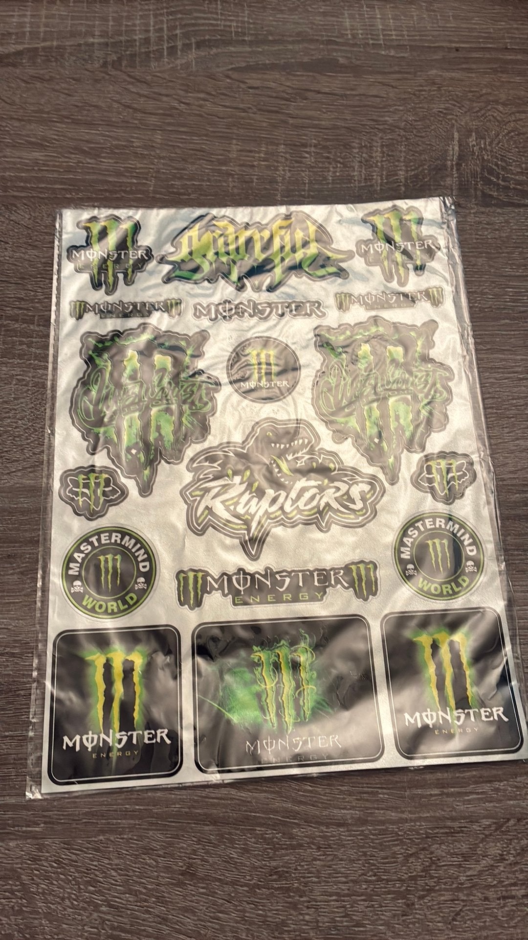 Monster Energy Stickers, Ophalen of Verzenden, Nieuw, Merk