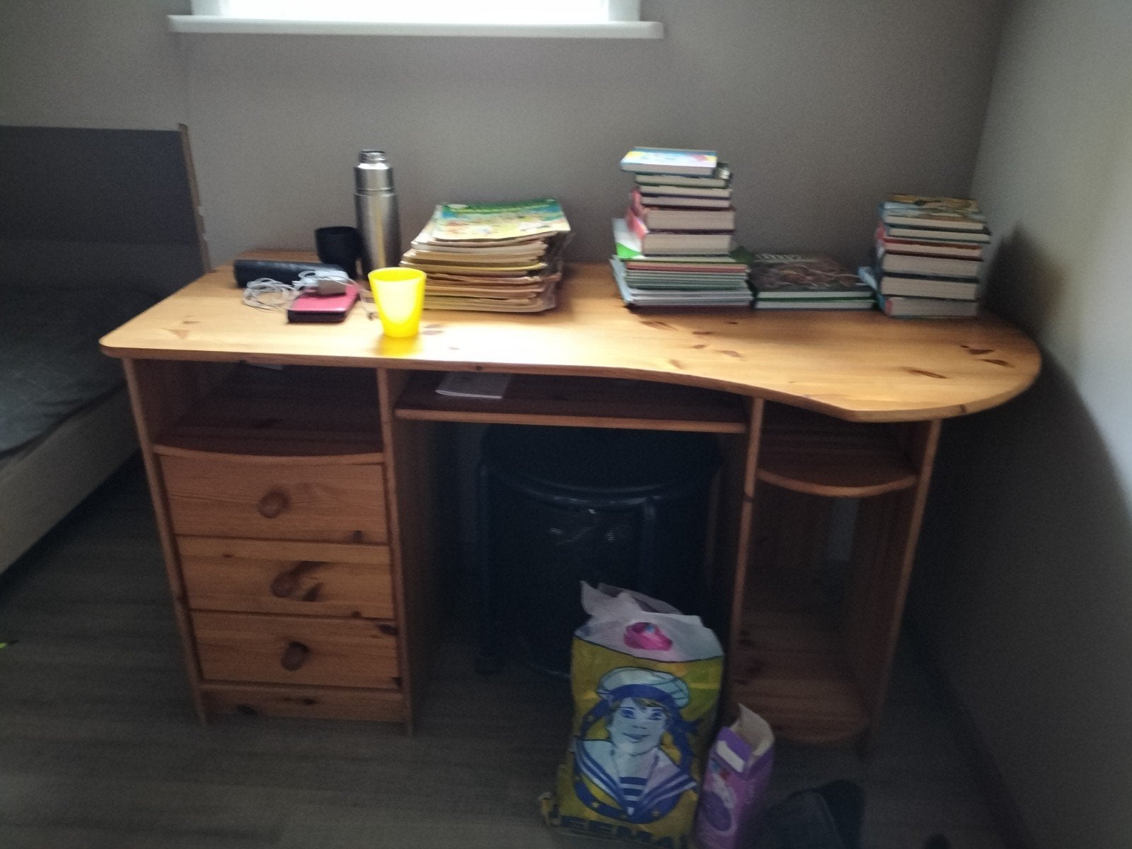 bureau, Ophalen, Hout