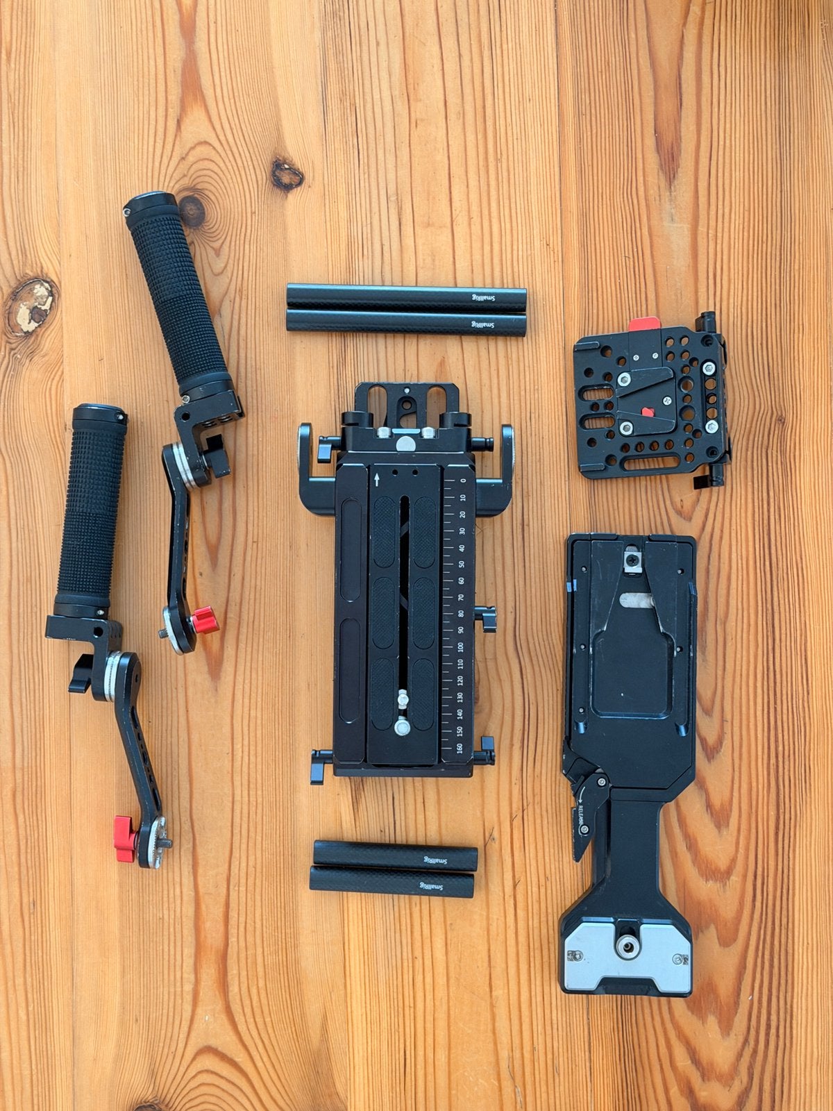Shoulder Rig SmallRig complet avec Quick Release VCT-14, Ophalen, Zo goed als nieuw, Canon, Statief