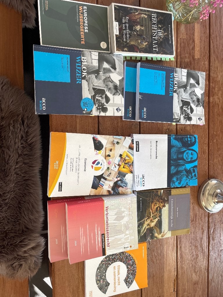 Boeken 1ste bachelor rechten kuleuven (algemene optie), Boeken, Hoger Onderwijs, Diverse auteurs, Ophalen of Verzenden, Zo goed als nieuw
