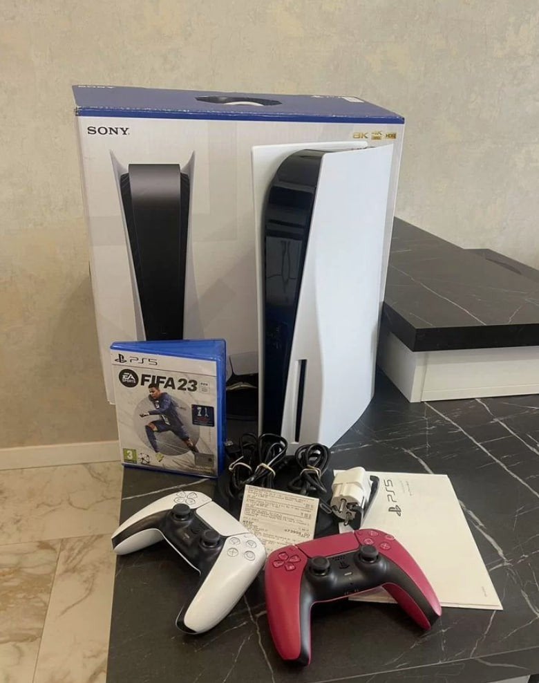 Sony PlayStation 5 Disc Edition 1TB + games, Ophalen of Verzenden, Zo goed als nieuw, Playstation 5