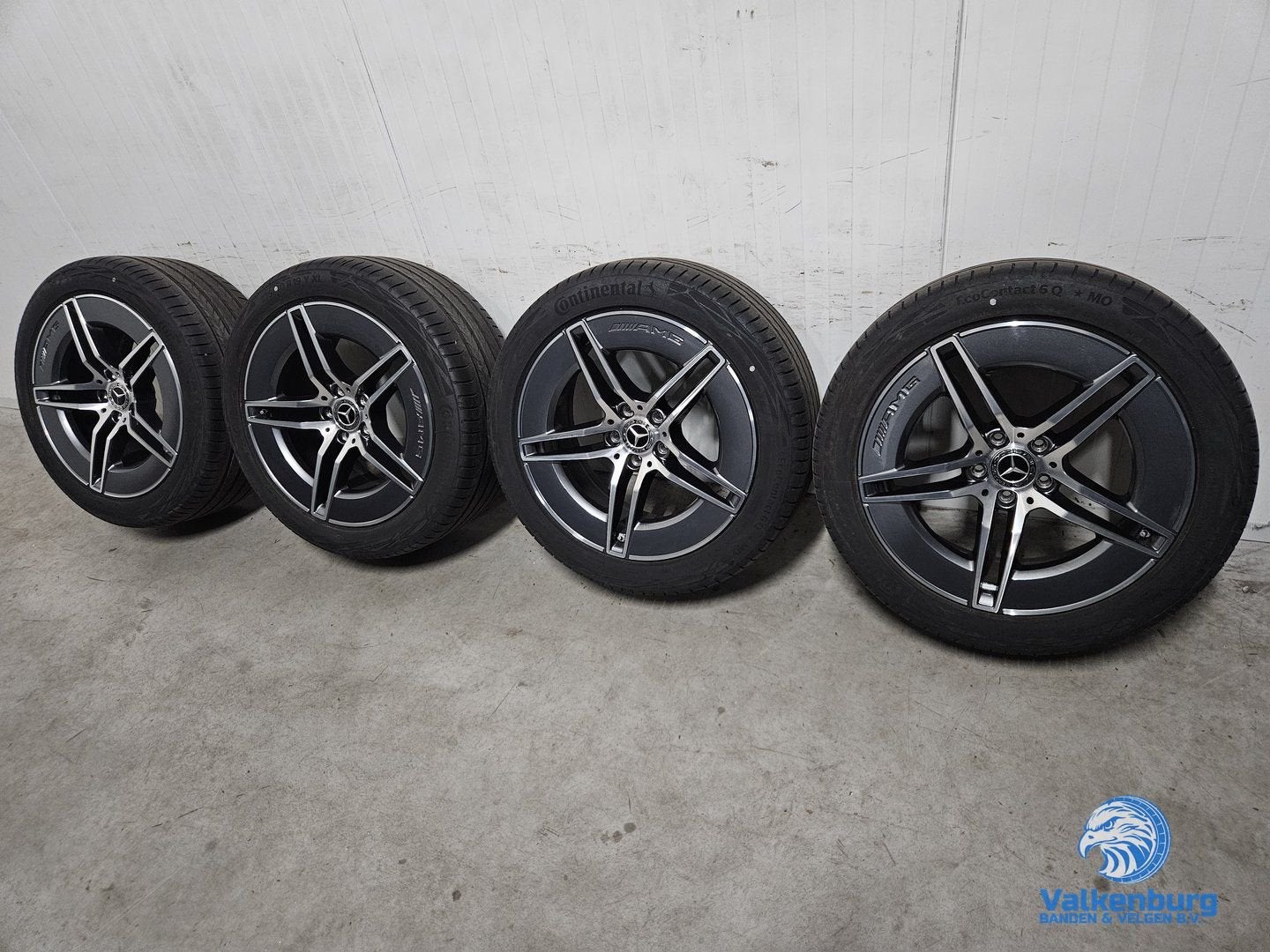 7mm! Originele Mercedes E Klasse W214 S214 AMG 19 inch breed, 19 inch, -, -, Banden en Velgen