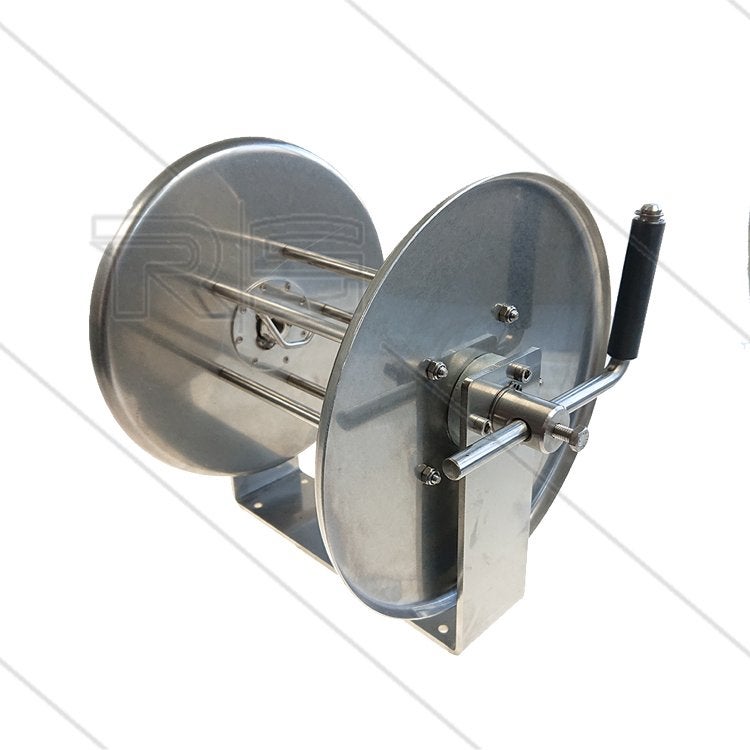 RVS Slanghaspel Mini 20m met Swivel 300 Bar, Envoi