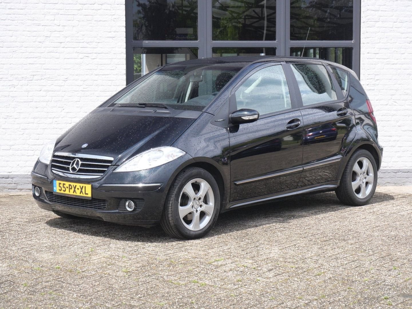 Mercedes-Benz A 150 Avantgarde Automaat 72000km !!!, Auto's, Automaat, Monovolume, Zwart, Zwart