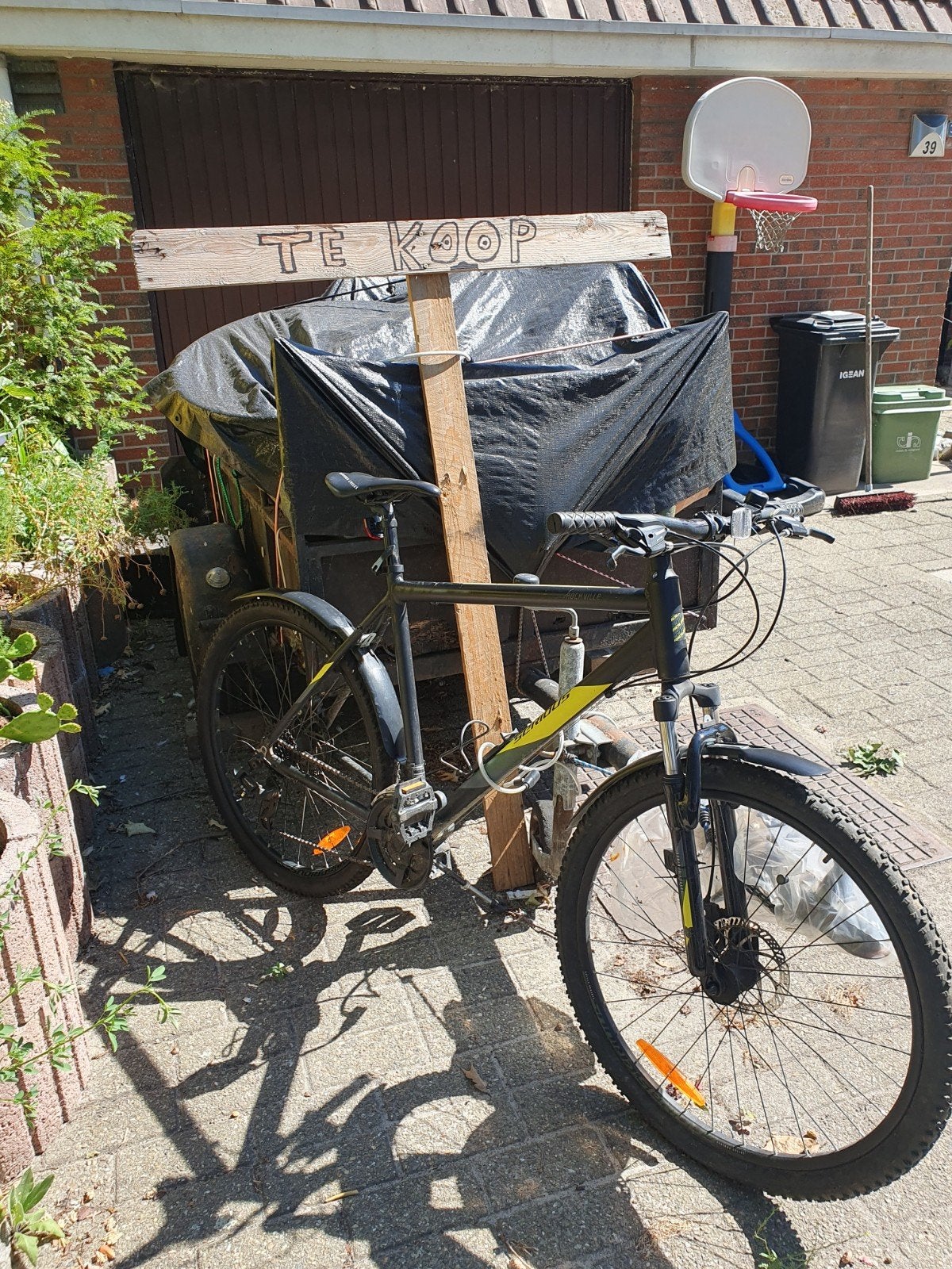 voor te fietsen met schijfremmen, Ophalen
