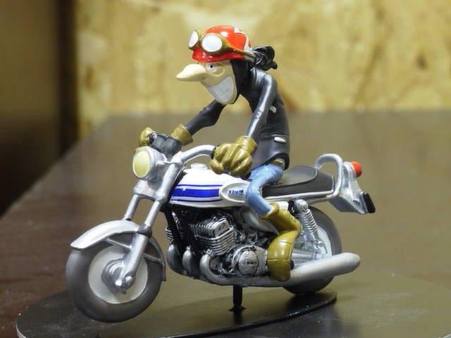 Joe Bar Jeremy Lasauce Kawasaki 500H1 1:18 JB28 los, Ophalen of Verzenden, Nieuw