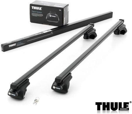 Thule rapid system 757 + Thule load bar, Enlèvement, Comme neuf