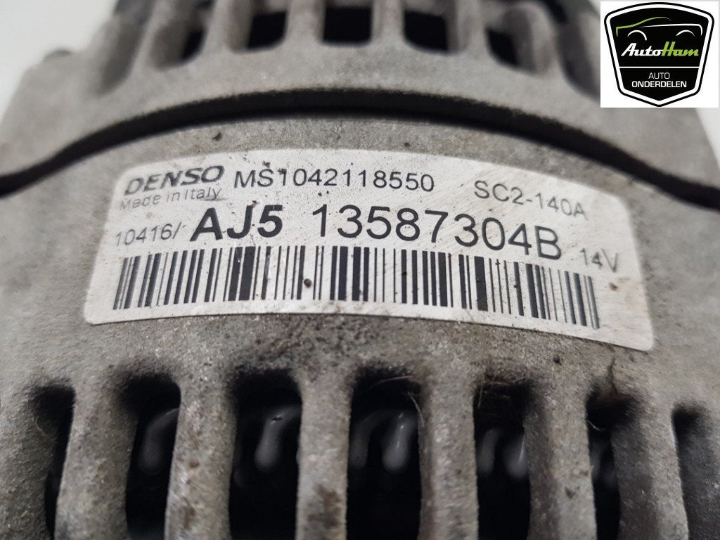 ALTERNATEUR Opel Astra K Sports Tourer (07-2014/12-2022), DENSO EUROPE B.V., Info@denso.nl, Opel, Utilisé