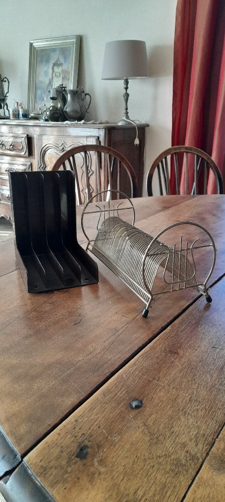 porte-disque vintage  BOA INTER Weesp Holland 1 en métal, Enlèvement ou Envoi