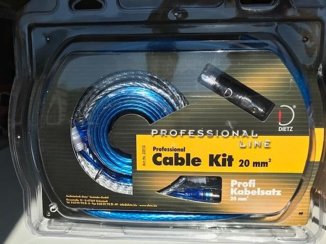 Dietz 23112 – 20mm² kabelset, Enlèvement ou Envoi, Neuf