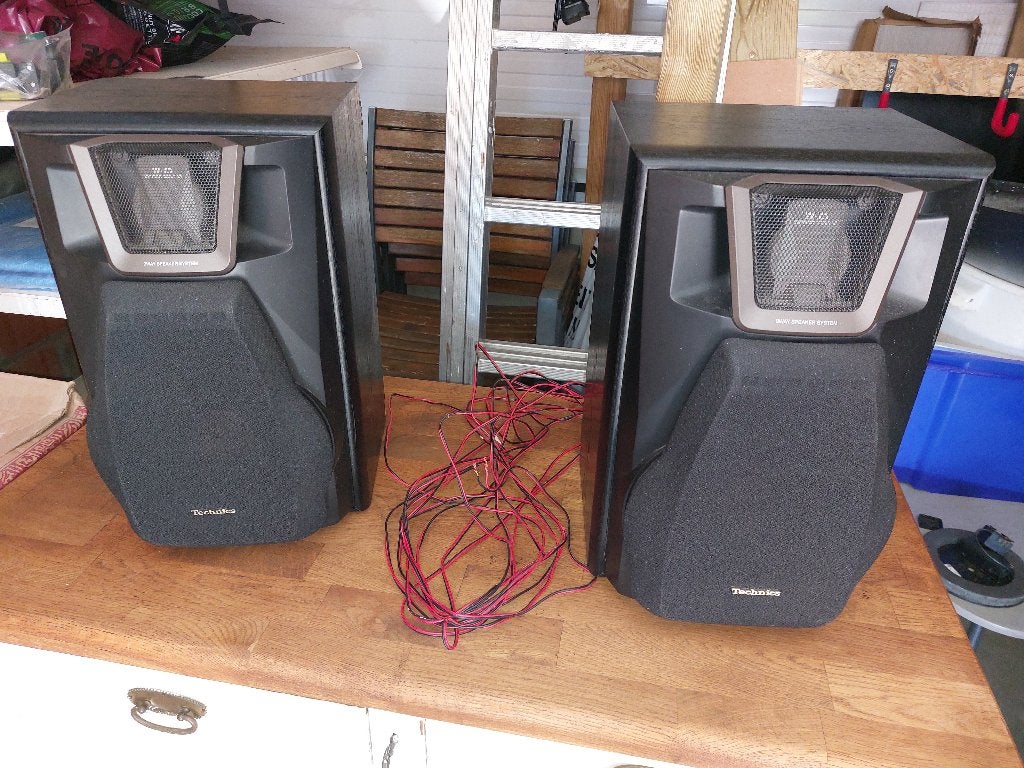 mooi paar Technics SB-EH60 3-weg luidsprekers., Audio, Tv en Foto, Stereo speakers, Gebruikt, Ophalen, 150 watt of meer