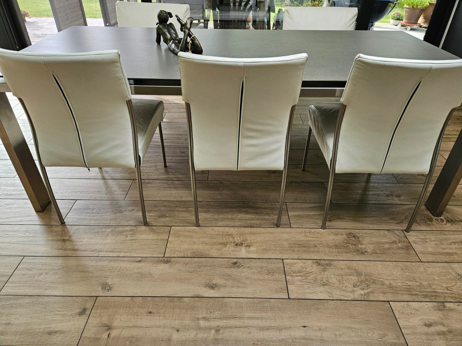 Tafel Joli tuin-/binnentafel 6 personen, Huis en Inrichting, Ophalen, 100 tot 150 cm, 200 cm of meer, Vijf personen of meer