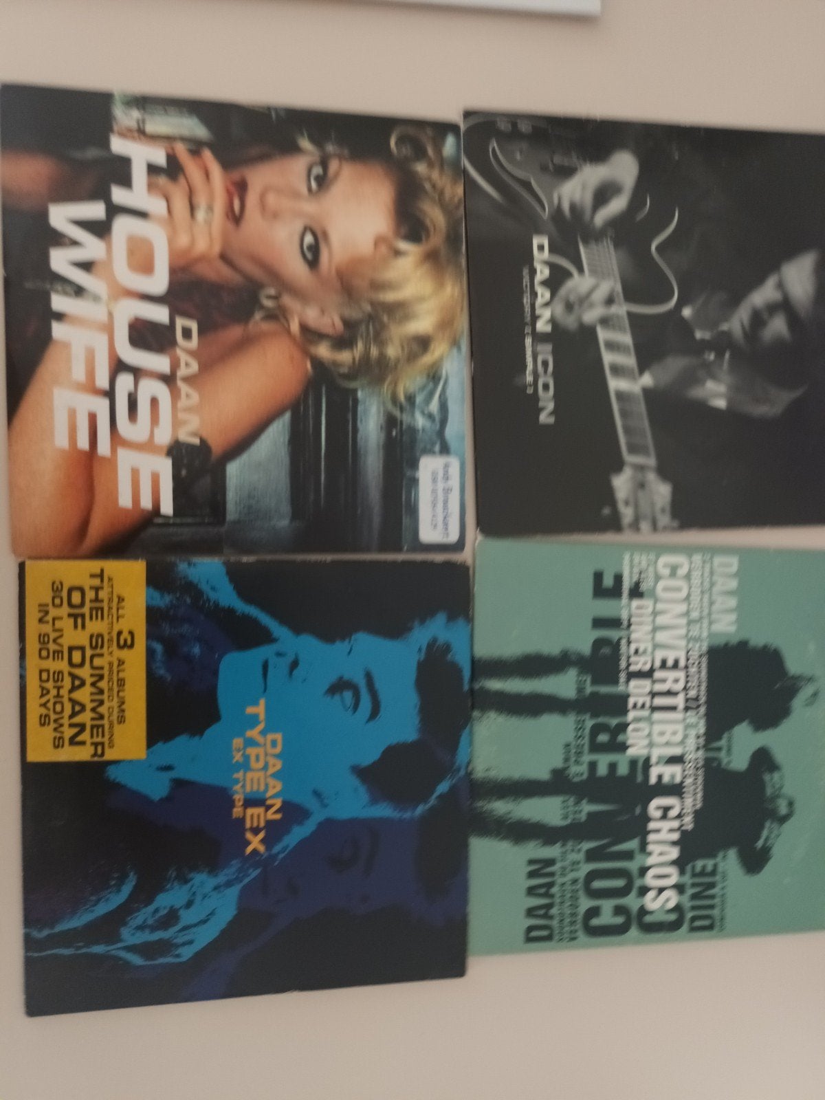 daan 4 cd singels, Cd's en Dvd's, Ophalen of Verzenden