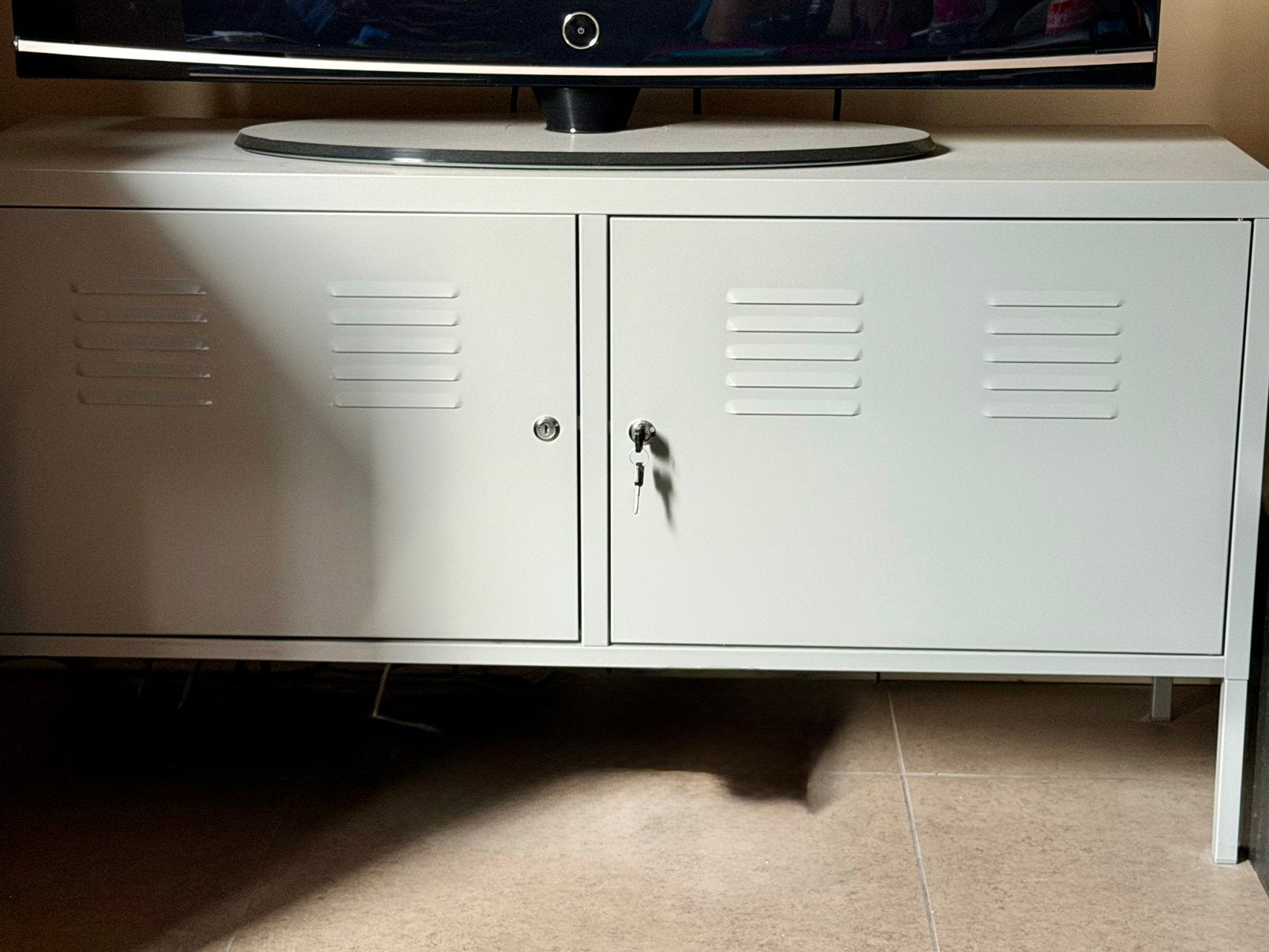 Ikea PS cabinet gris, Enlèvement, Comme neuf