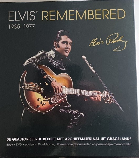Elvis remembered Boxset bevat: dik boek, DVD, grote poster &, Ophalen of Verzenden, Nieuw, Artiest