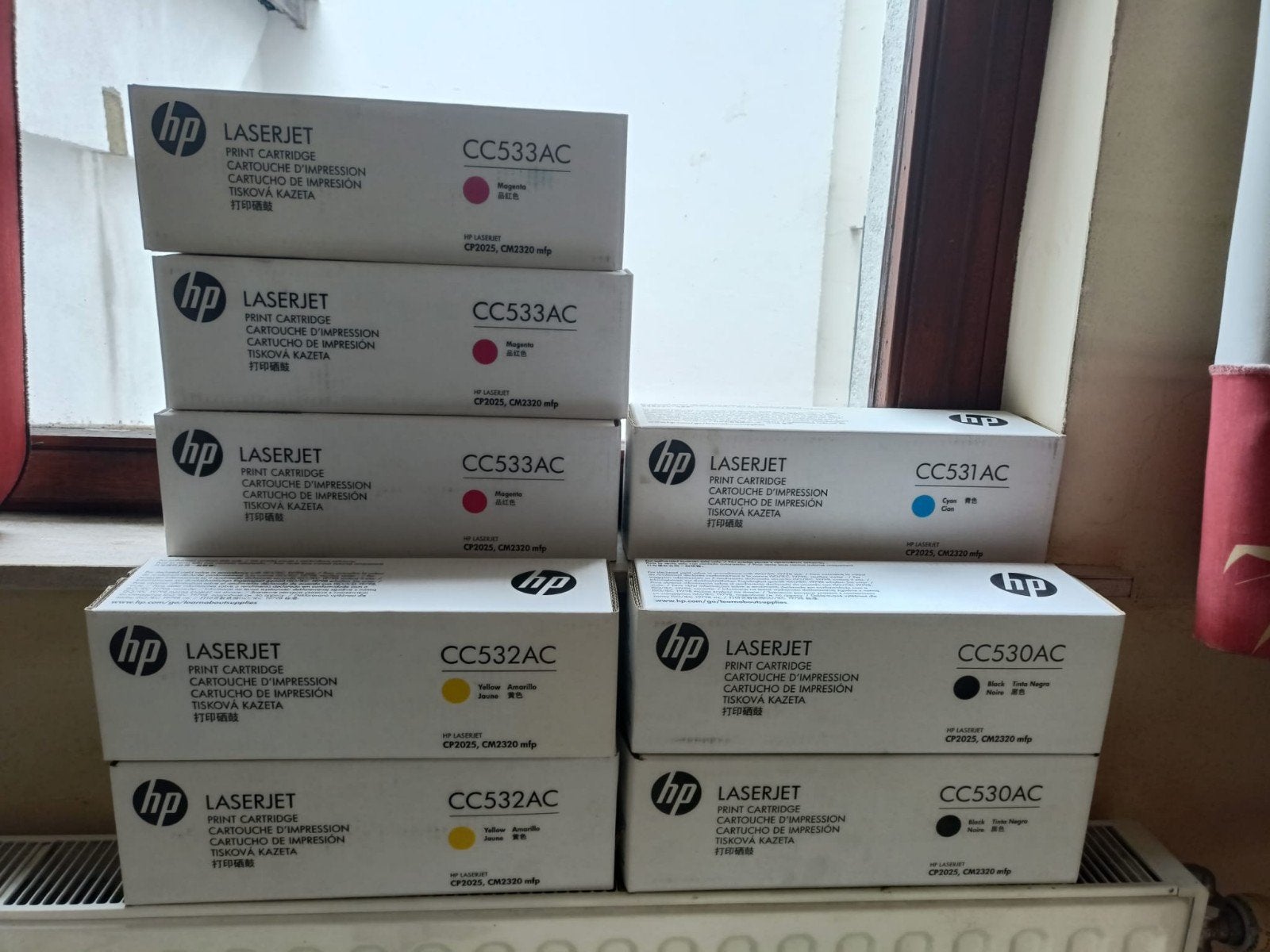 HP inktpatronen - dringend