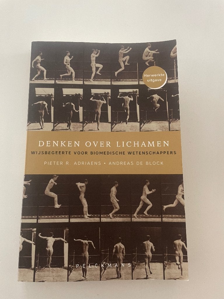 Denken over lichamen, P.Adriaens - A.Andreas, Boeken, Gelezen, Ophalen of Verzenden, Algemeen, Pelckmans