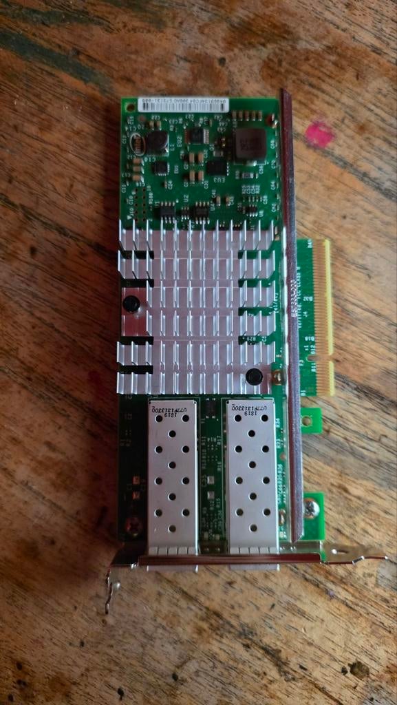 Intel X520-DA2 Dual Port 10GbE SFP+ Ethernet Network Adapter, Ophalen