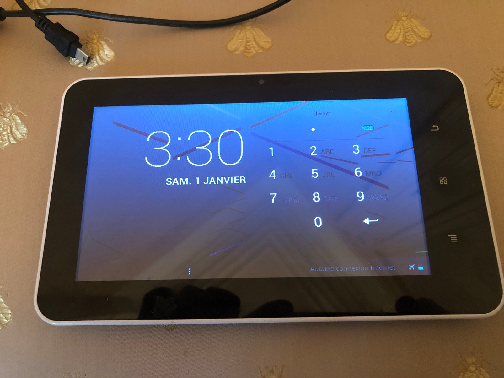 Tablette android Jawest, Computers en Software, Ophalen of Verzenden, Zo goed als nieuw