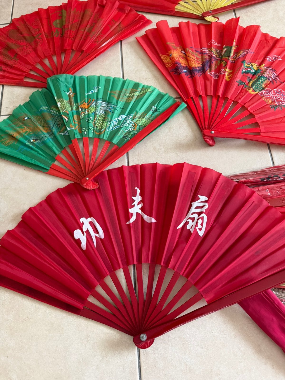 Partij Tai Chi Kung Fu waaiers – Wushu trainingswaaiers, Ophalen of Verzenden, Nieuw
