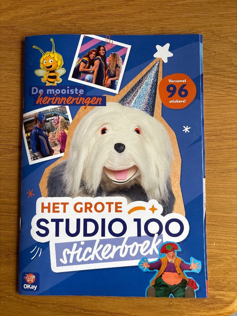 Het grote studio 100 stickerboek - Okay stickers, Collections, Enlèvement ou Envoi