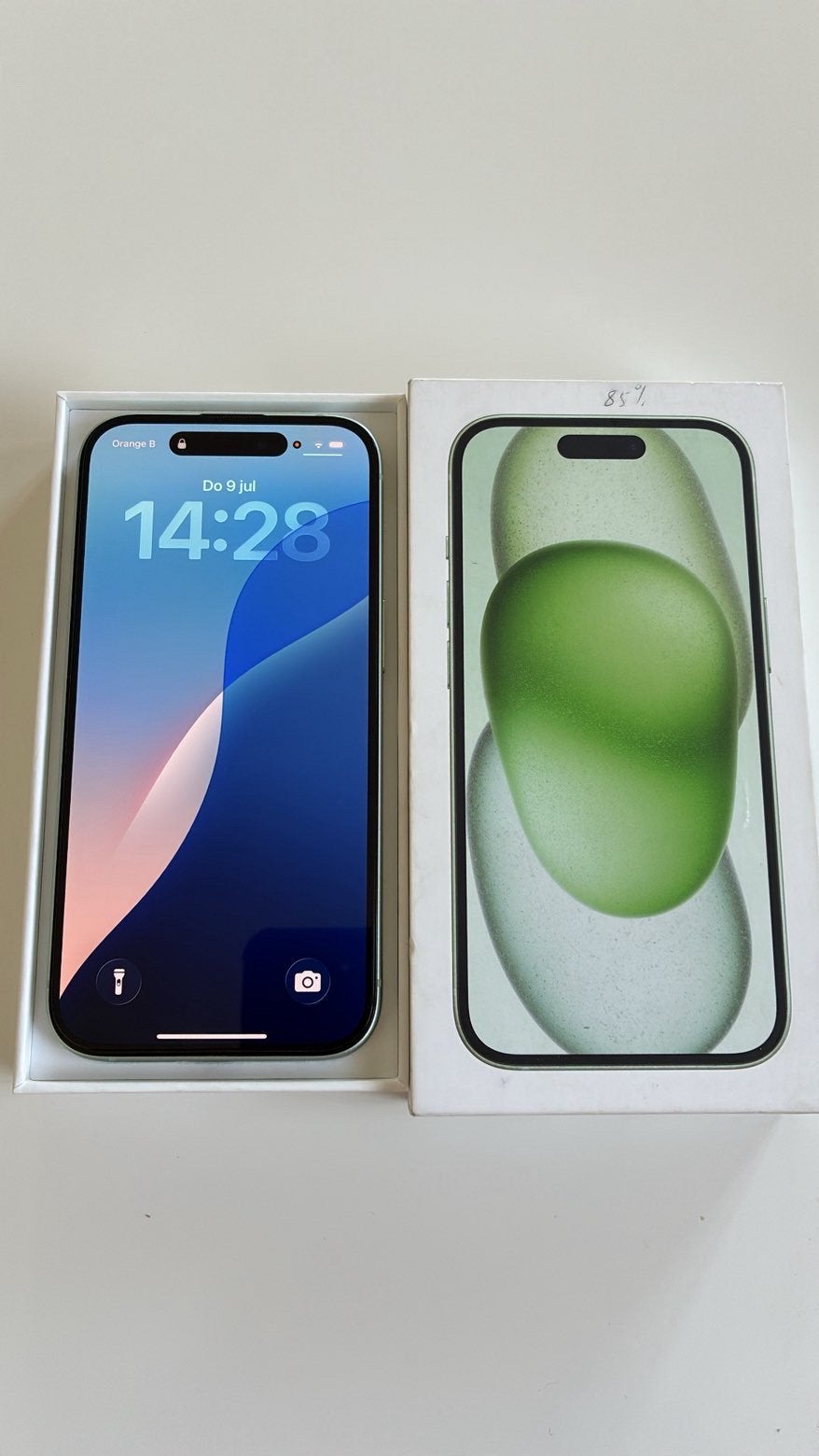 Iphone 15 nieuw, Avec abonnement, 128 GB, IPhone 15, Comme neuf