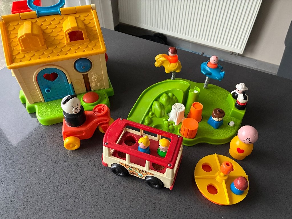 Fisher-price, Ophalen, Gebruikt