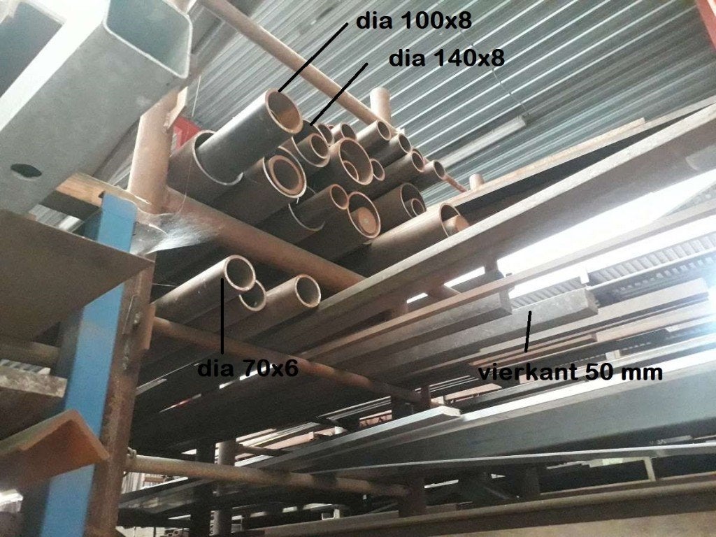 Metalen divers Plat 80x30 : 2 stuks 2.71 m en 1 stuk 1.4 m, Ophalen of Verzenden, Nieuw