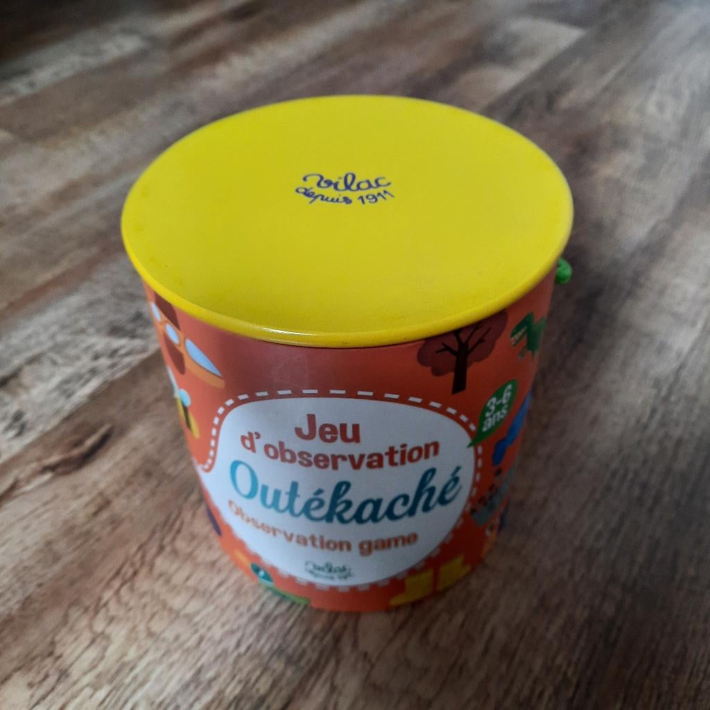 Jeu d'observation Outékaché - 100 pièces - Dès 3 ans, Enlèvement, Comme neuf, Découverte