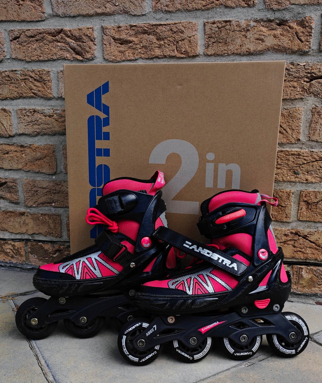 Zandstra 2-in-1 Skates en Schaatsen - Verstelbaar Maat 37-40, Sport en Fitness, Kinderen, Inline skates 4 wielen, Ophalen, Overige merken