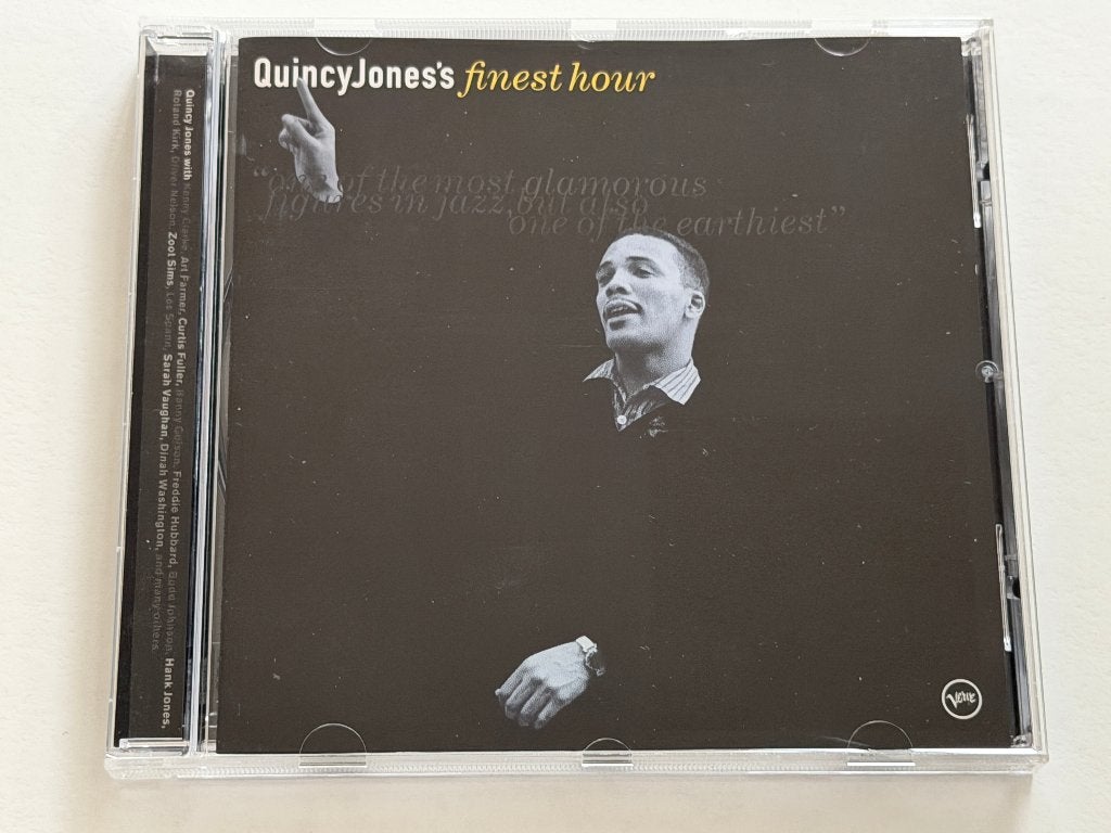 Quincy Jones – Quincy Jones's Finest Hour, CD & DVD, CD | Jazz & Blues, Enlèvement ou Envoi, Utilisé, Jazz, Compilation