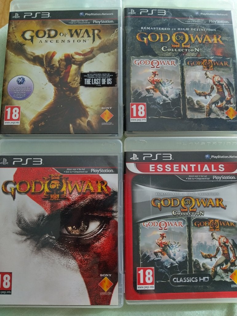 God of war collectie ps3, Consoles de jeu & Jeux vidéo, Enlèvement, Comme neuf, Online