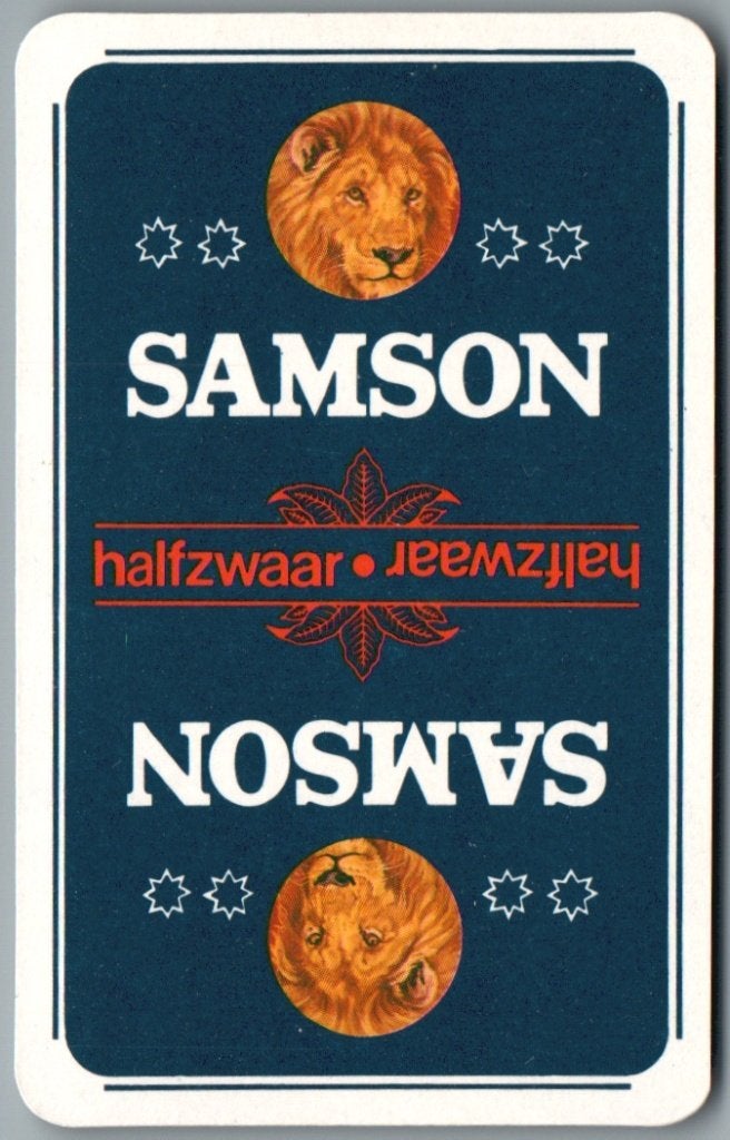 speelkaart - LK15073 - Samson, Verzenden, Zo goed als nieuw, Speelkaart(en)