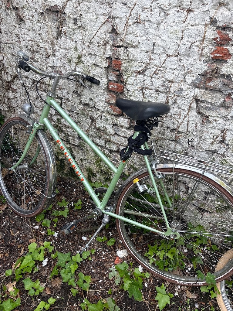 Peugeot kinderfiets, Fietsen en Brommers, Ophalen, 20 inch of meer, Gebruikt, Schijfrem