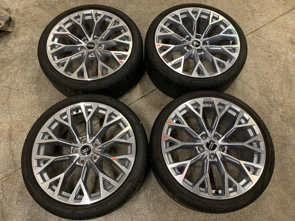 Jantes de performance Audi Rs3 avec pneus d'été de 19 pouces, Enlèvement, 19 pouces, Pneus été, Pneus et Jantes